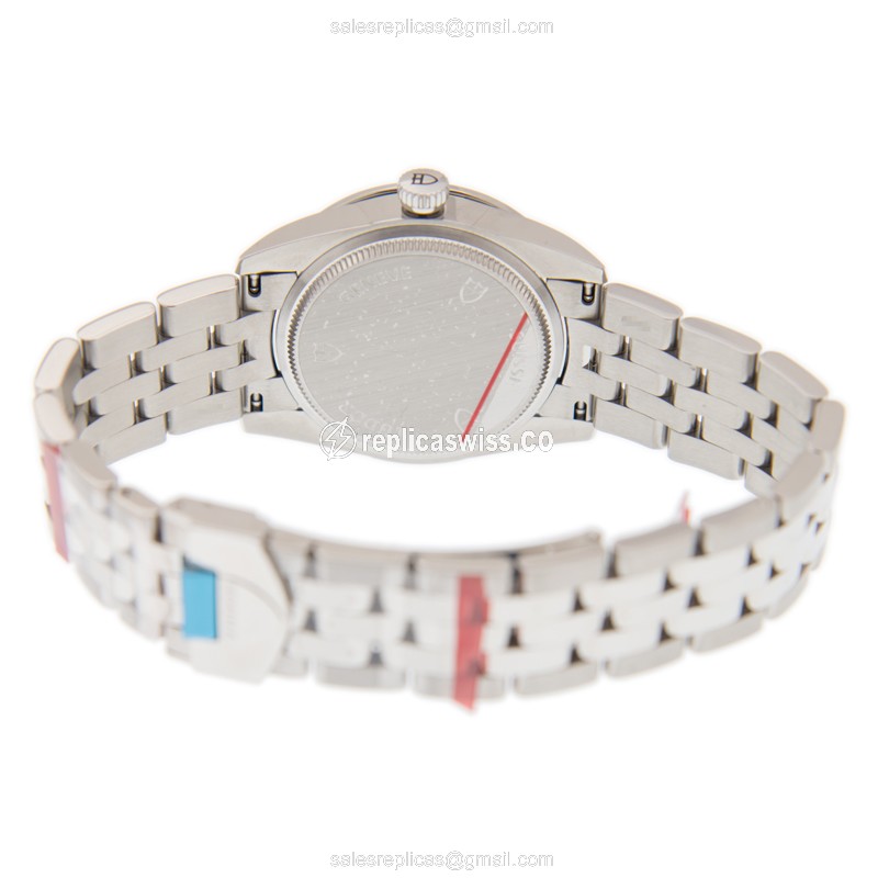 Tudor Glamour Date Replica - Automatic - Steel Case - Silver Dial - Steel Strap - View 4