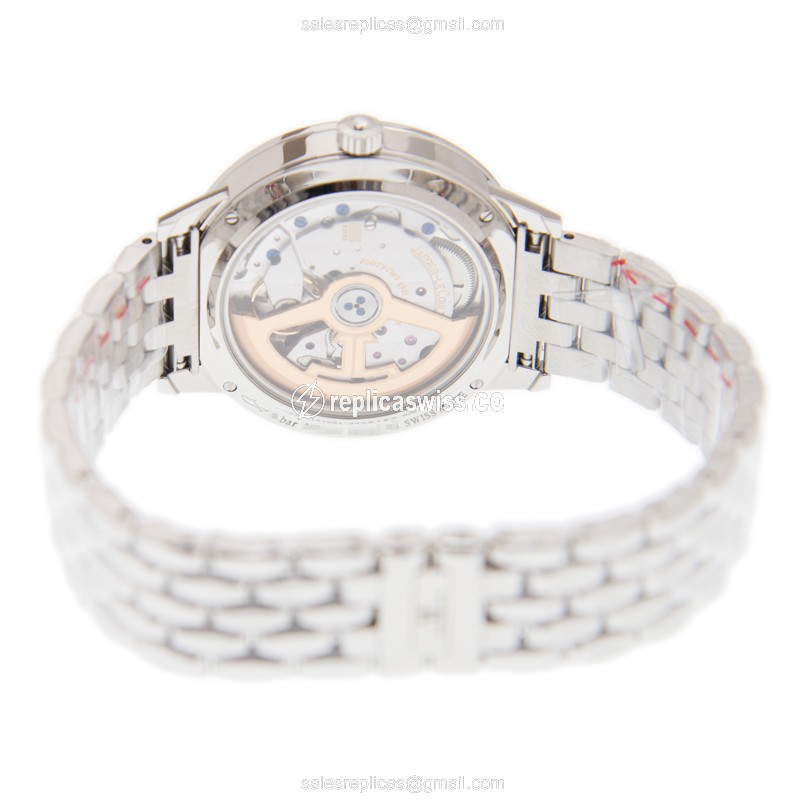 Jaeger-Lecoultre Q3578120 Rendez-Vous Replica - Automatic - Steel Case - White Dial - Silver Strap - View 4