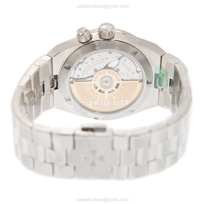 Vacheron Constantin 7900V/110A-B333 Replica | Automatic - Steel Case, Silver Dial - View 4