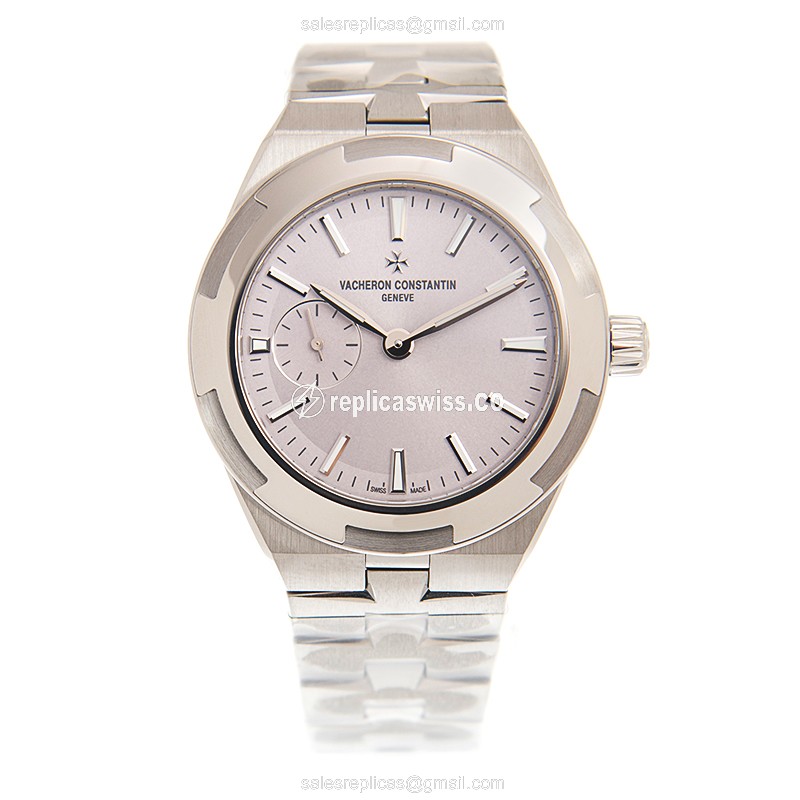Vacheron Constantin 2300V/100A-B078 OVERSEAS - Automatic - Steel Case - Silver Dial - Steel Band - View 2