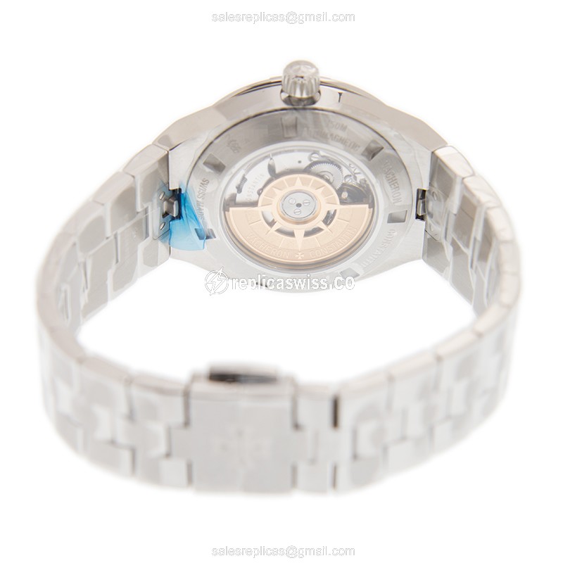Vacheron Constantin 2300V/100A-B078 OVERSEAS - Automatic - Steel Case - Silver Dial - Steel Band - View 4