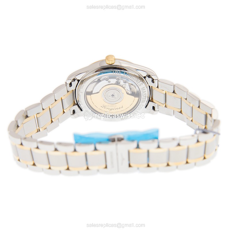 Longines L2.518.5.32.7 MASTER Automatic 18kt Gold & Steel - View 4
