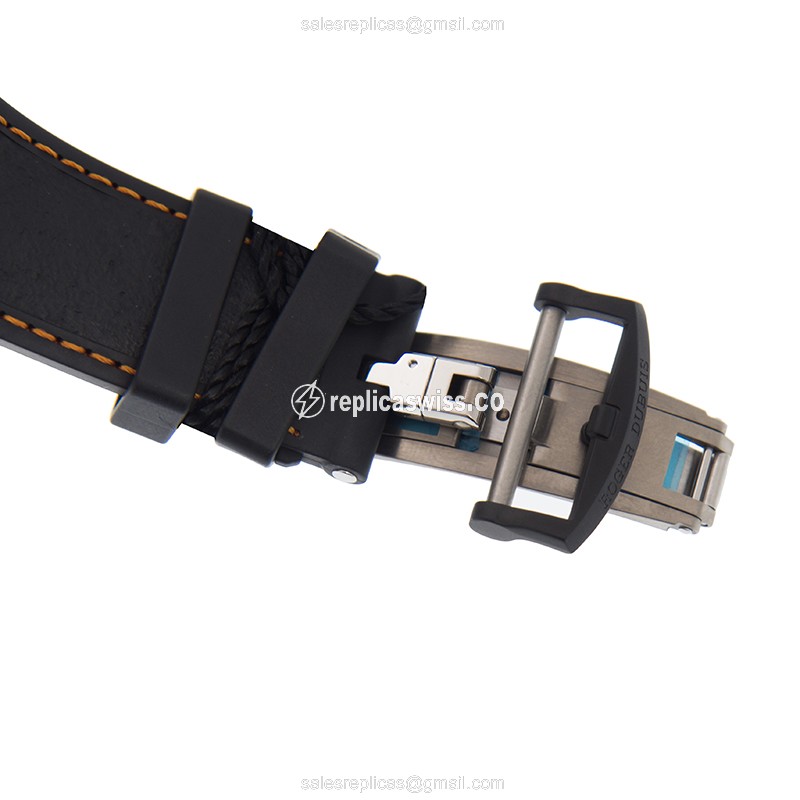 Roger Dubuis RDDBEX0704 EXCALIBUR - Automatic - Titanium Case - Black Dial - Leather Strap - View 4