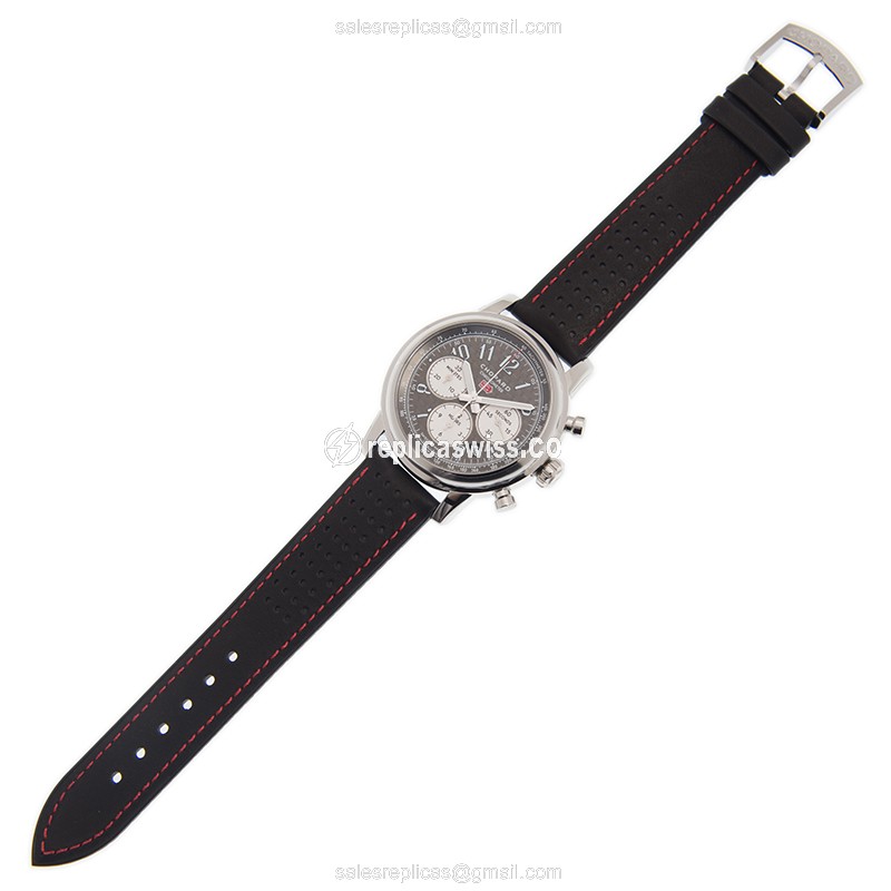 Chopard Mille Miglia GT XL - Auto - Stainless Steel - Gray Dial - Black Cowhide Buckle - View 2