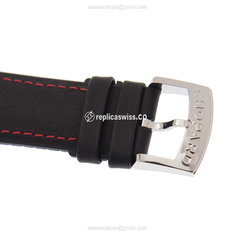 Chopard Mille Miglia GT XL - Auto - Stainless Steel - Gray Dial - Black Cowhide Buckle - View 4