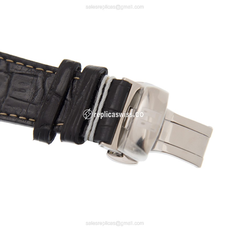 Tissot T-TREND Quartz - White Dial - Leather Strap - Black Clasp - 16mm Case - View 4