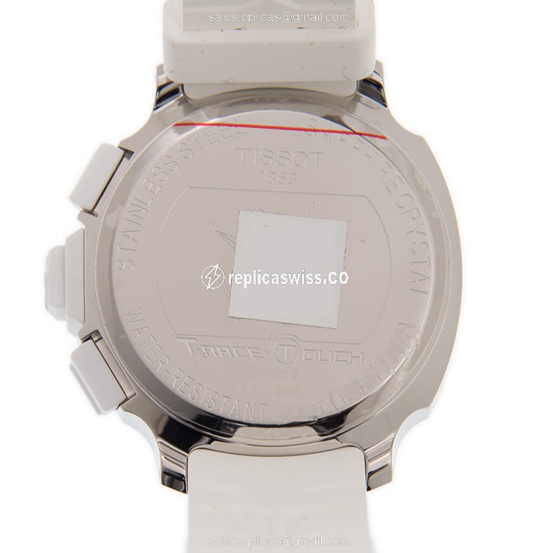 Rolex Tissot Replica - Quartz - Stainless Steel - White Dial - Buckle Clasp - White Band - View 3