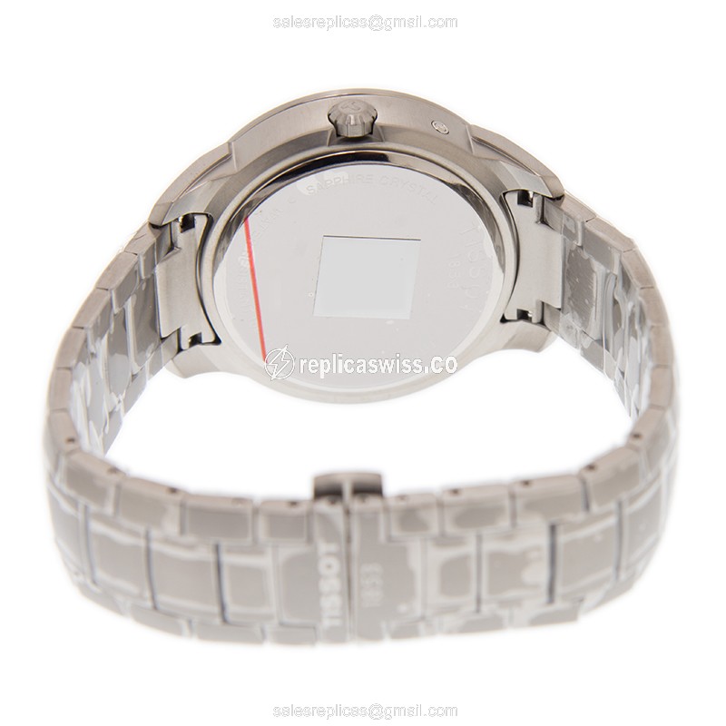 Rolex T-SPORT Replica - Quartz - Titanium Case - White Dial - Silver Titanium - View 4