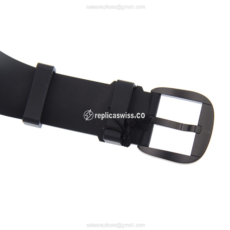 Corum Bubble Automatic - Black Dial - Stainless Steel Case - Rubber Strap - Buckle Clasp - View 4