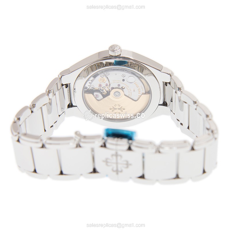 Patek Philippe TWENTY-4 Automatic Replica - Steel - Brown - View 4