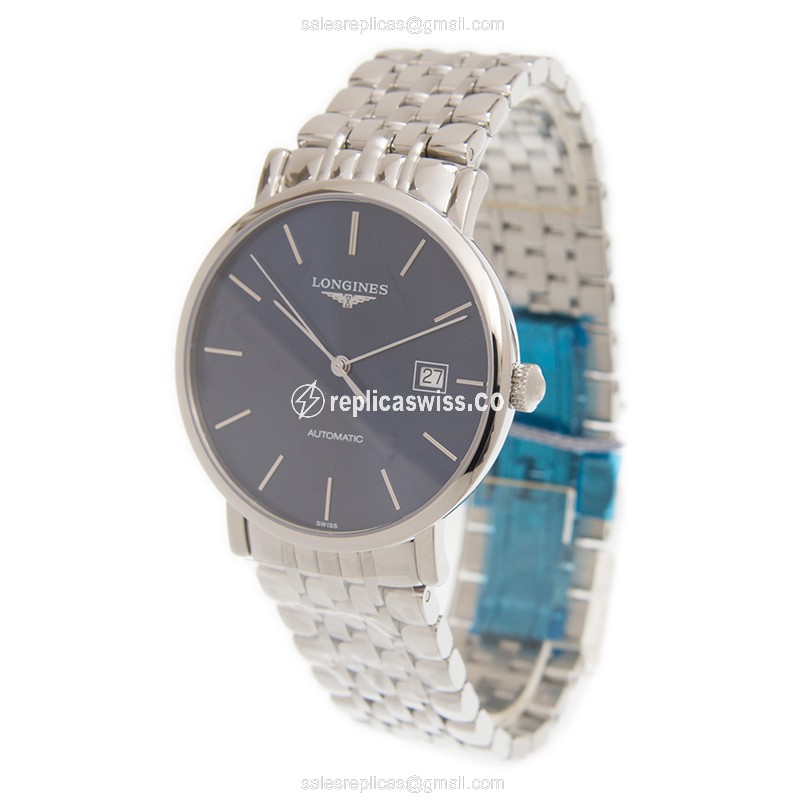 Rolex L4.910.4.92.6 Replica - Automatic - Blue Dial on Steel | Silver Clasp - View 3