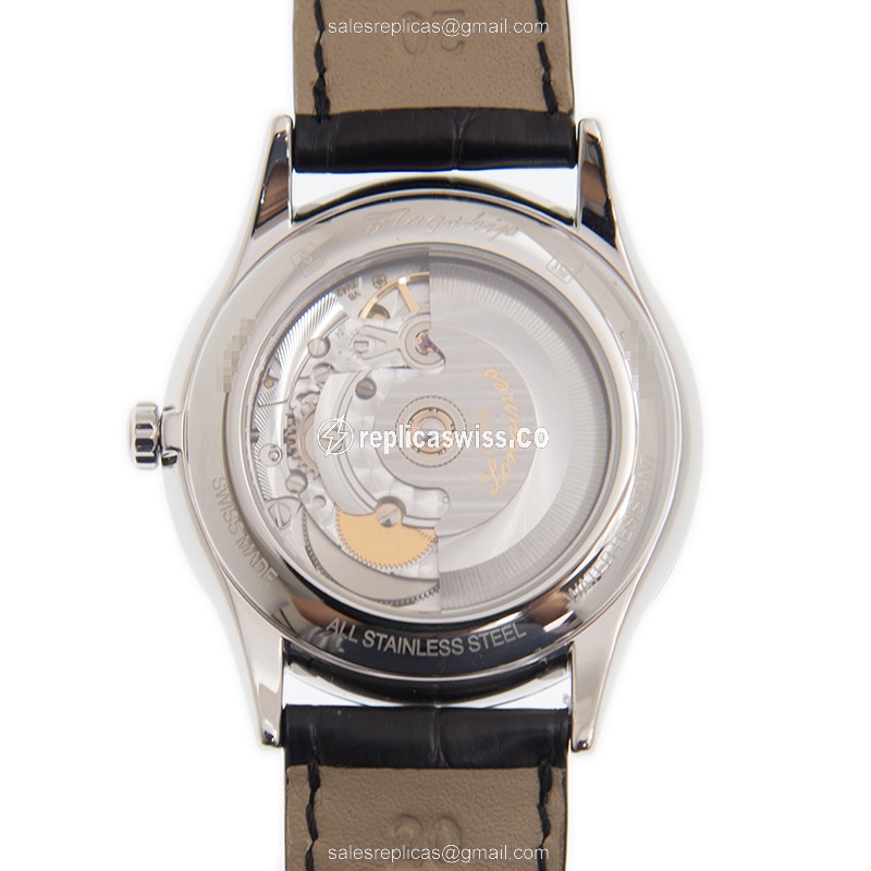 Longines L4.899.4.21.2 Flagship - Automatic - White Dial on Leather Strap - View 3