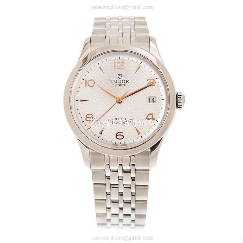 Tudor 1926 Replica - Automatic - Silver - 40mm Case - View 2