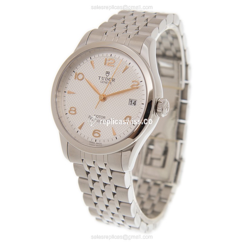 Tudor 1926 Replica - Automatic - Silver - 40mm Case - View 3