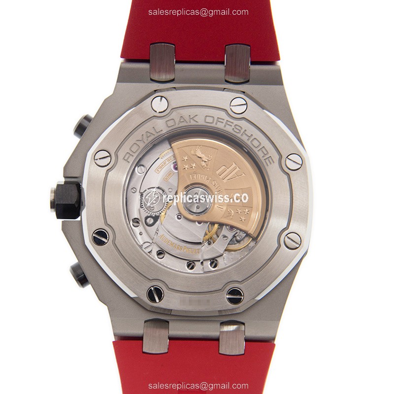 Audemars Piguet Royal Oak Offshore Replica - Automatic - Black Dial - Rubber Strap - Buckle Clasp - View 3