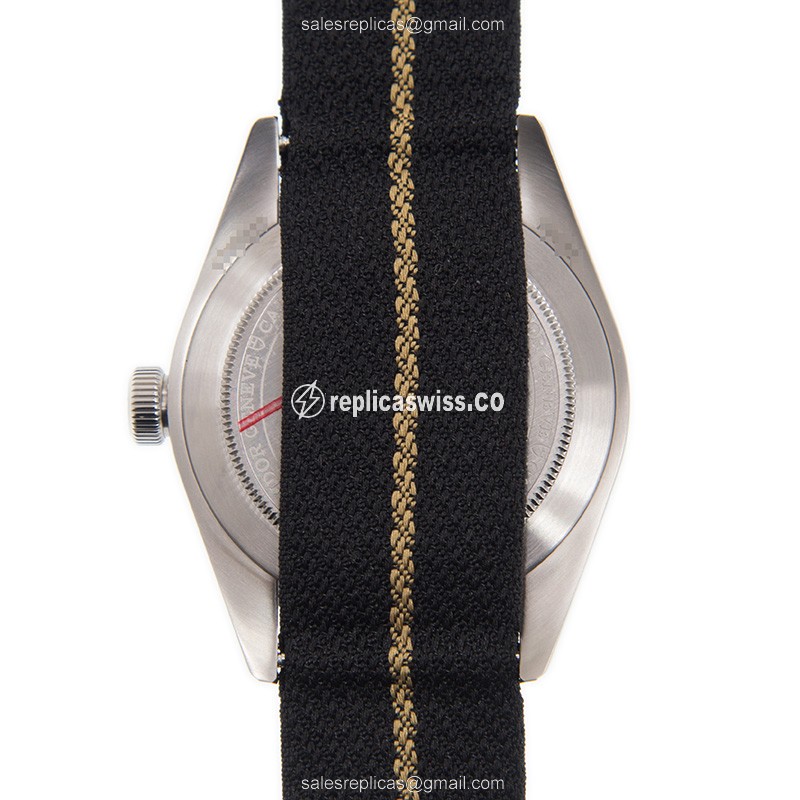 Tudor Black Bay 1958 Automatic - Steel Case - Black Canvas - Buckle Clasp - View 3