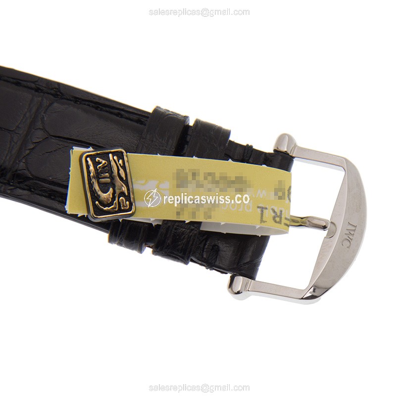 Rolex IW358101 DA VINCI - Automatic - Stainless Steel - White Dial - Alligator Black Buckle - View 4