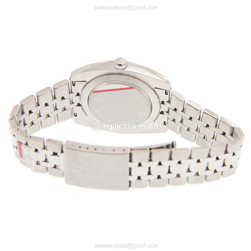 Classic Tudor 21010-62580-BK Replica - Automatic - Black Dial on Steel Strap - View 4