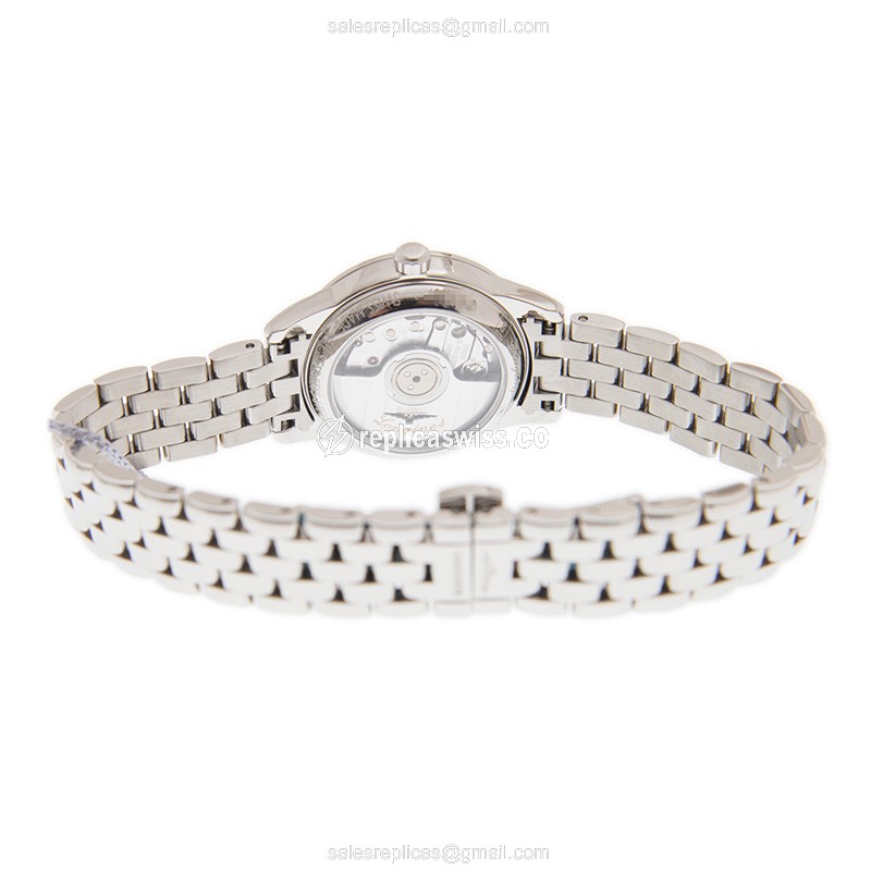 Longines L4.274.4.92.6 Flagship - Automatic - Steel Case, Blue Dial, Silver Clasp - View 4