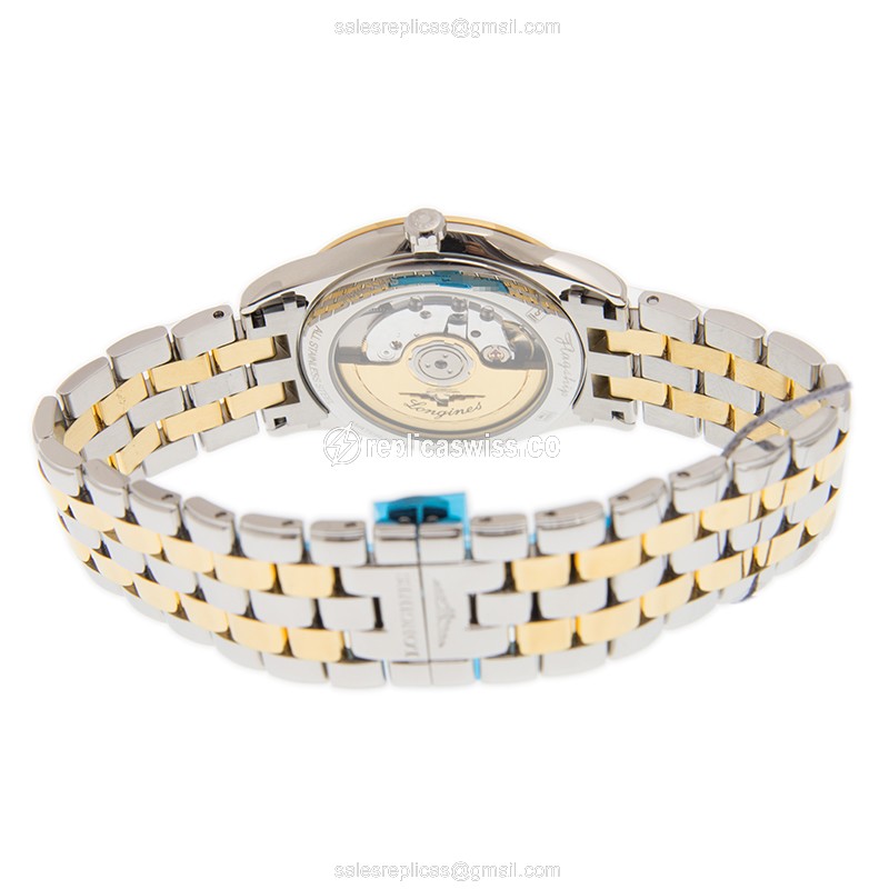 Longines L4.974.3.32.7 Replica - Automatic - Gold-Plated - Steel Case - View 4