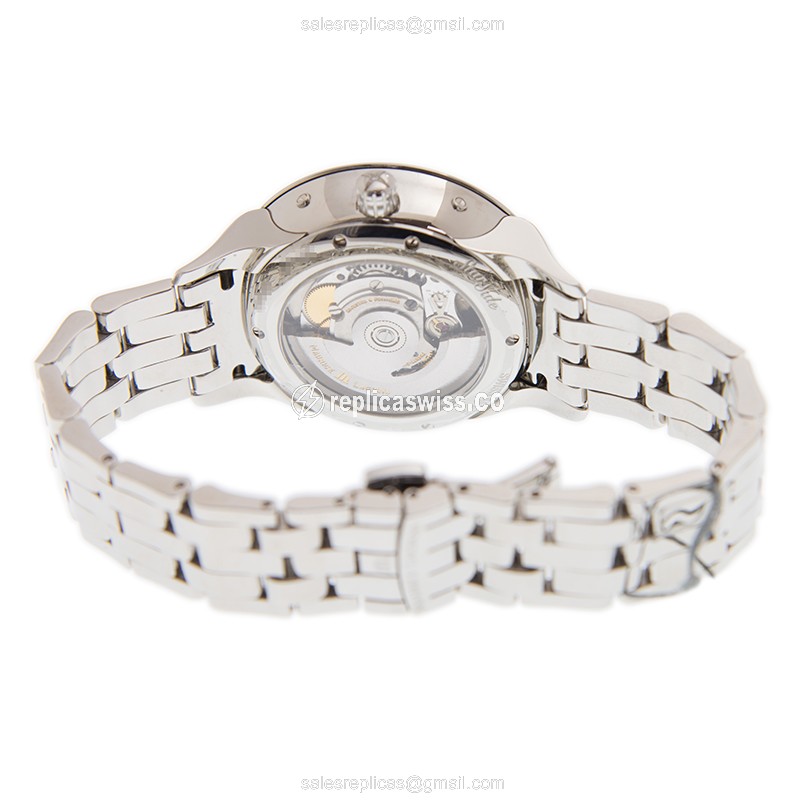 Maurice Lacroix STARSIDE - Automatic - Gold Dial - Steel Case - Silver Strap - View 4