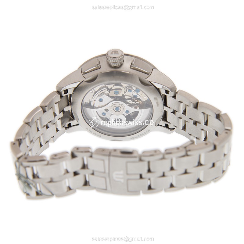 Maurice Lacroix MP6348-SS002-32E Replica - Automatic - Black Dial - Steel Case & Strap - View 4