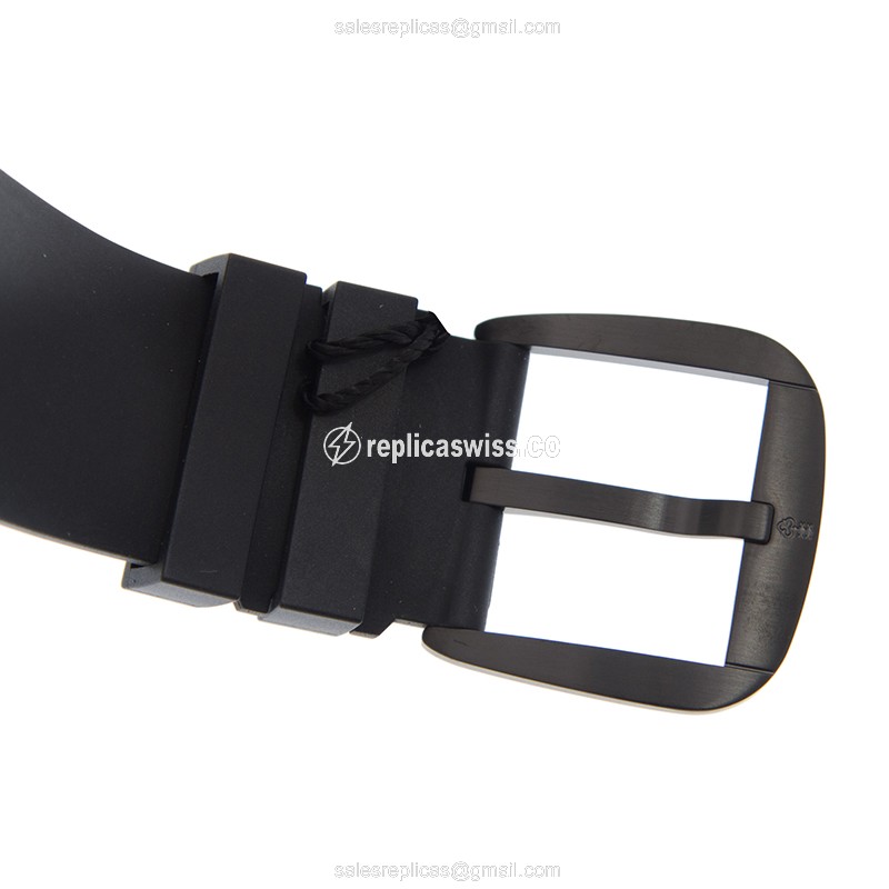 Corum Bubble Automatic - Black Dial - Rubber strap - Buckle Clasp - View 4