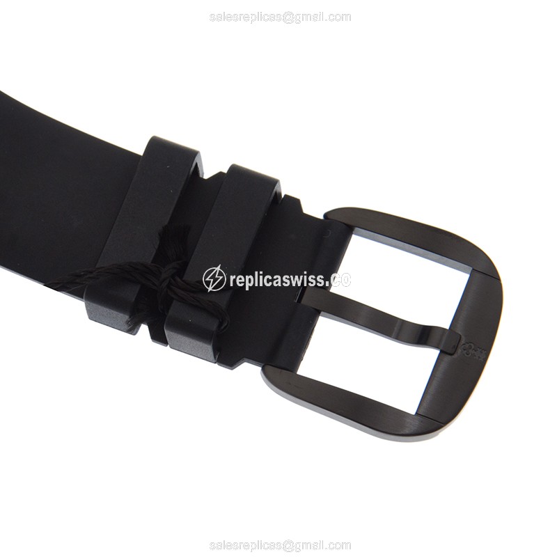 Corum Bubble Replica - Automatic - Steel Case - Black Dial - Rubber Strap - View 4