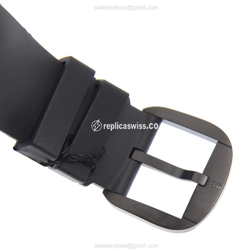 Corum Bubble Replica - Automatic - Steel Case - Green Dial - Black Rubber Strap - Buckle Clasp - View 4