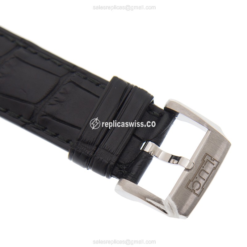 Chopard L.U.C 168527-3001 - Automatic - Steel - Gray Dial - Black Alligator Buckle - View 4