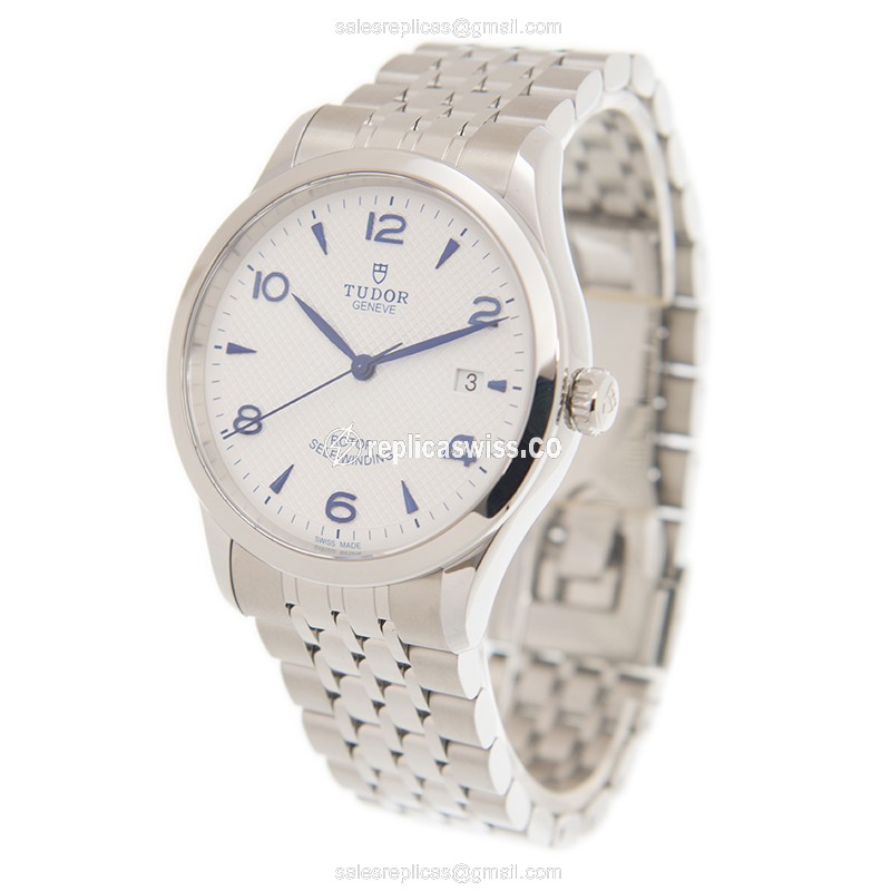 Tudor 1926 Replica Watch - Automatic - White Dial - Steel - View 3