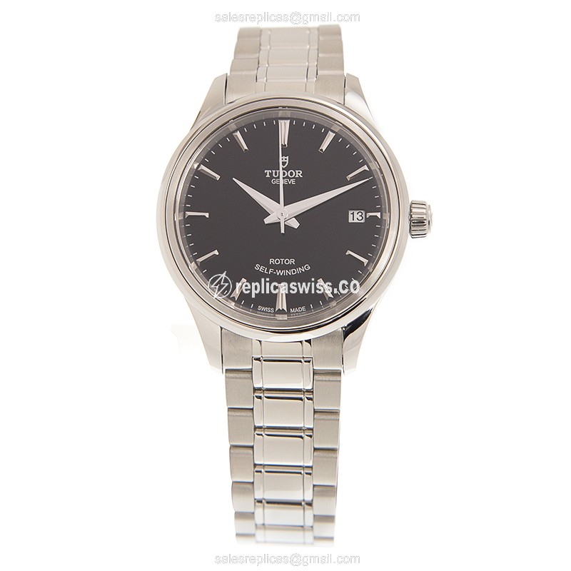 Tudor 12300-65030-BK Automatic Steel Case Black Dial Silver Steel Clasp - View 2