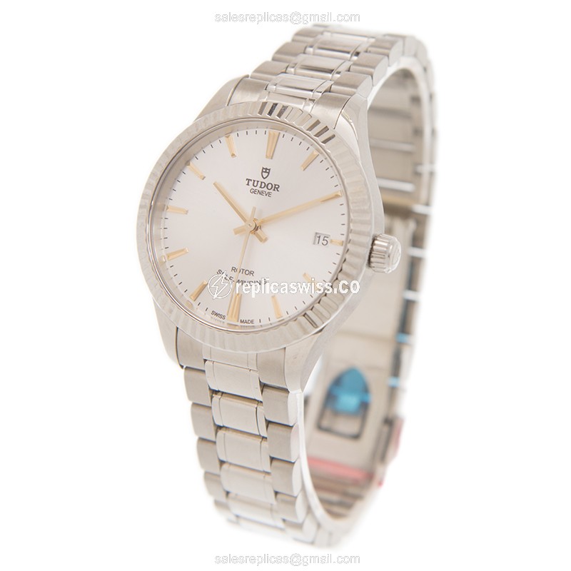 Tudor 12310 Replica - Automatic - Steel - Silver Dial - View 3