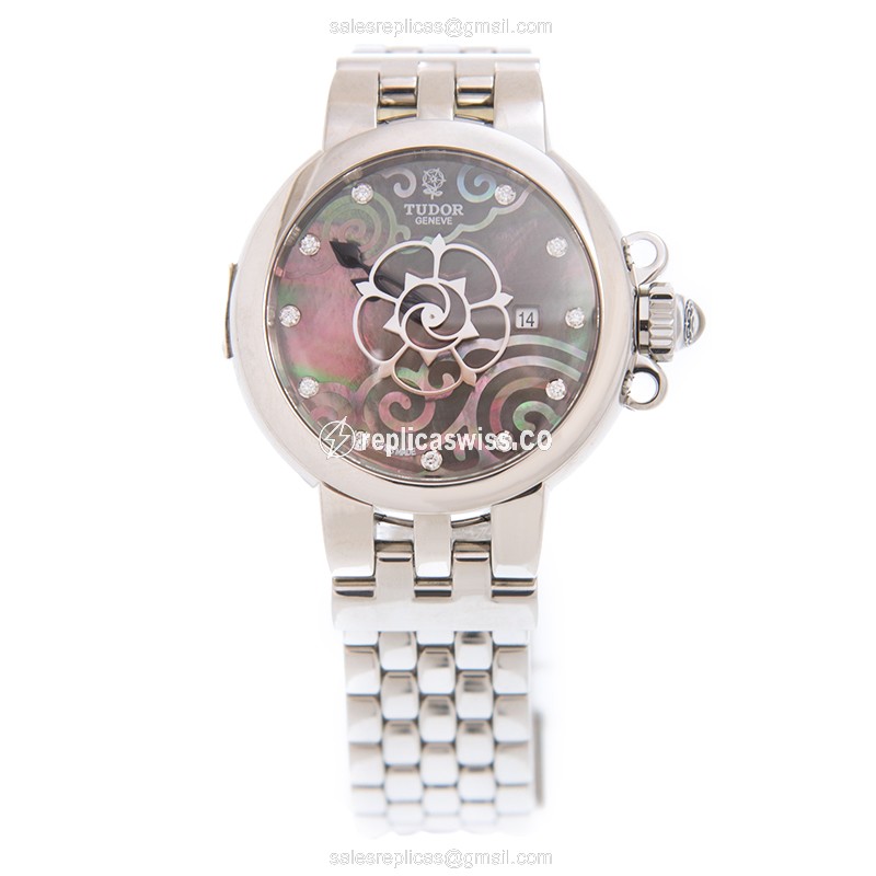 Tudor Clair de Rose Replica - Automatic - Steel - Gray Dial - View 2