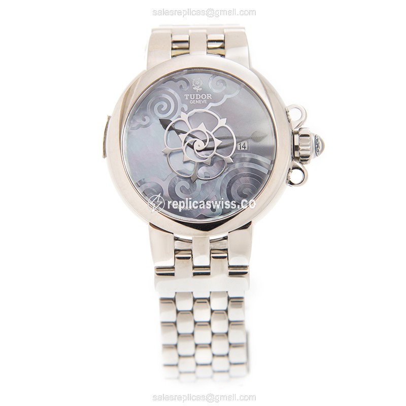 Tudor Clair de Rose Replica Watch - Automatic - Blue Dial - View 2