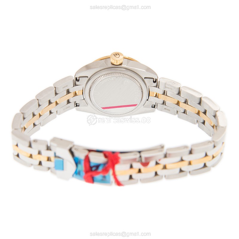 Replica Watch Tudor Glamour Date - Automatic - Gold Dial - View 4