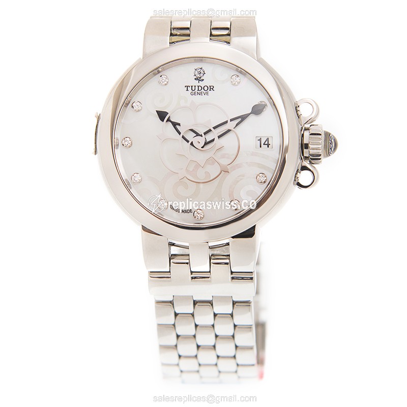 Tudor 35700-65770-NC10DI-WT Automatic Steel - White Dial, Silver Strap - View 2