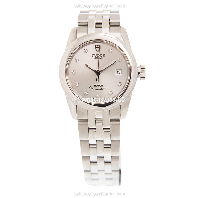 Tudor 51000-68010-10DI-SV GLAMOUR DATE Automatic Steel - View 2