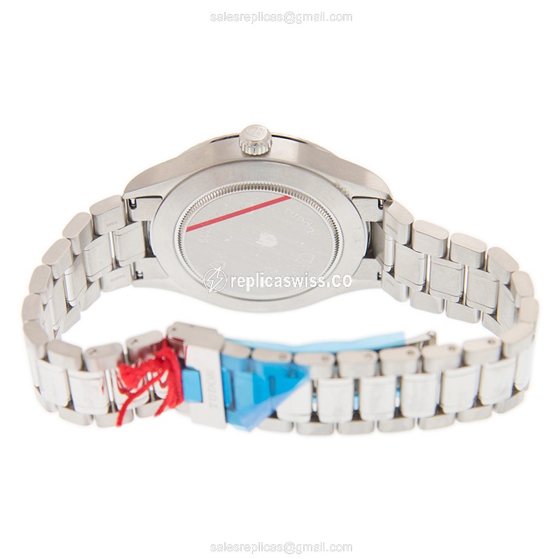 Tudor 12710-65070-SV Automatic Steel Case Silver Dial Clasp Silver Strap - View 4