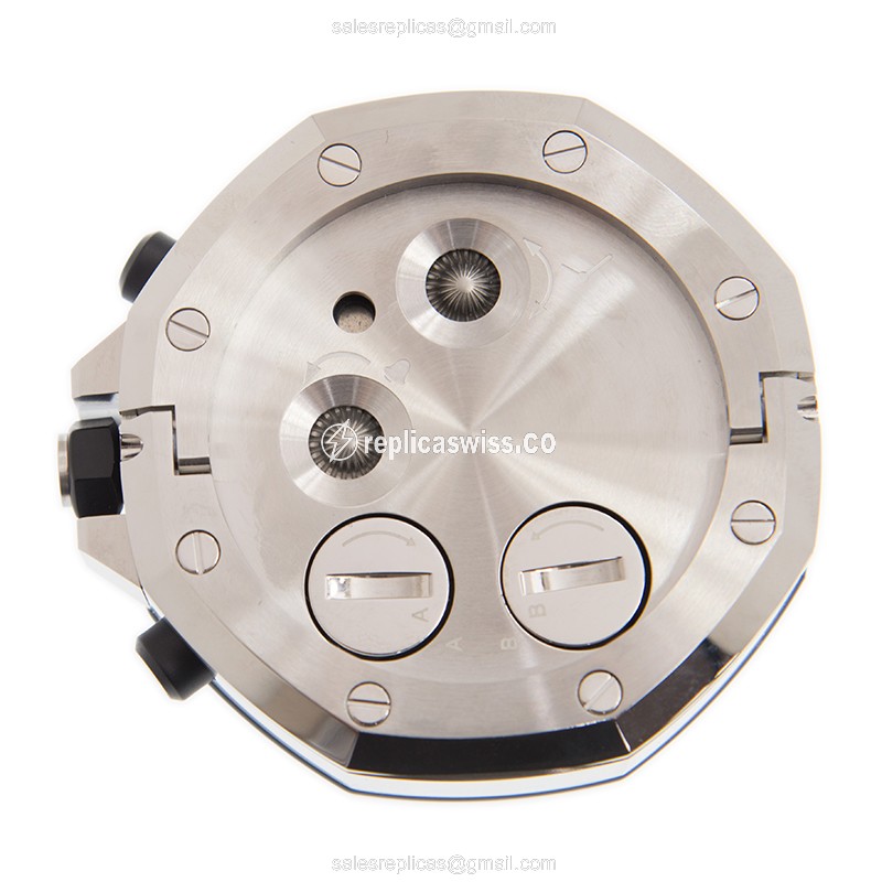 Audemars Piguet AP ROYAL OAK OFFSHORE Quartz - Blue Dial - Steel Case - 42mm - View 3