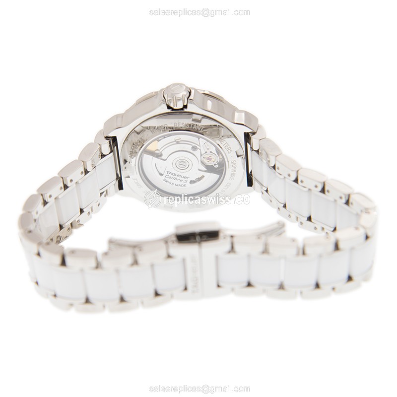 Tag Heuer F1 Replica - Automatic - Steel - White Dial - View 4