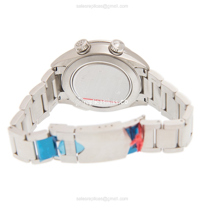 Tudor Heritage Advisor Replica - Automatic - Stainless Steel - White Dial - Silver Clasp - View 4