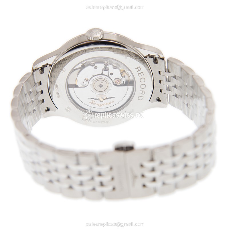 Rolex L2.821.4.72.6 Replica | Automatic | Stainless Steel Case | White Dial | Silver Clasp & Strap - View 4