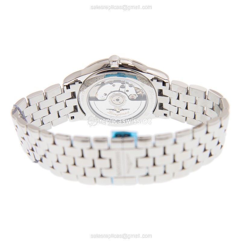 Longines L4.974.4.92.6 Flagship Replica | Automatic | Steel Case | Blue Dial - View 4