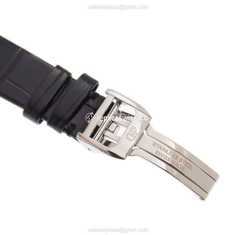 Girard Perregaux CATS EYE - Auto - White Dial - Diamonds - Steel Case & Black Alligator Strap - View 4