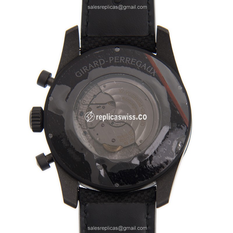 Girard Perregaux COMPETIZIONE Replica - Carbon Fiber - Black Automatic - Sapphire Crystal Clasp - View 3
