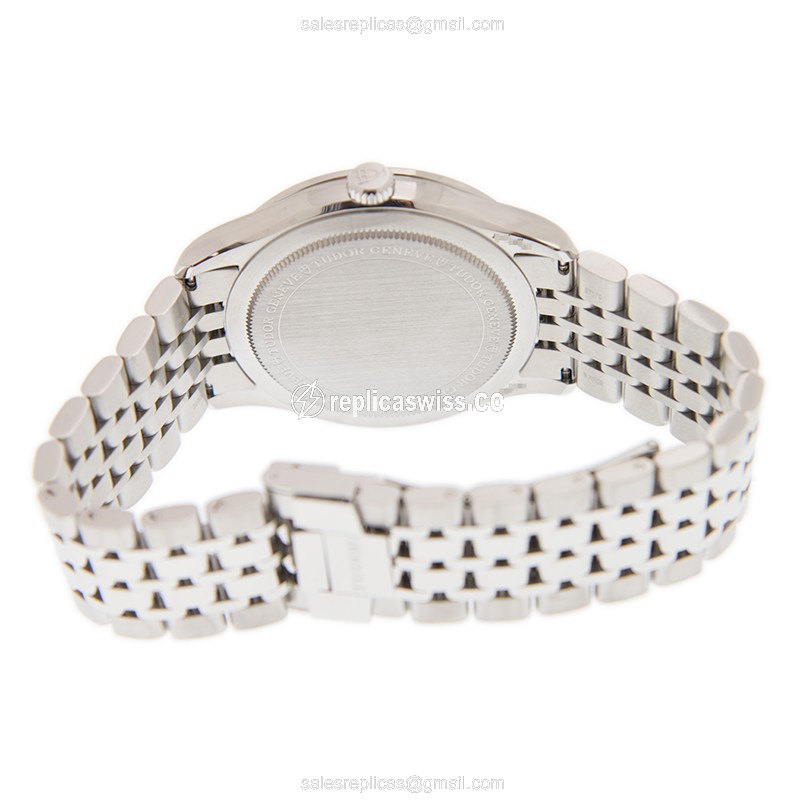 Tudor 1926 Replica - Automatic - Steel Case - White Dial - Silver Strap - View 4