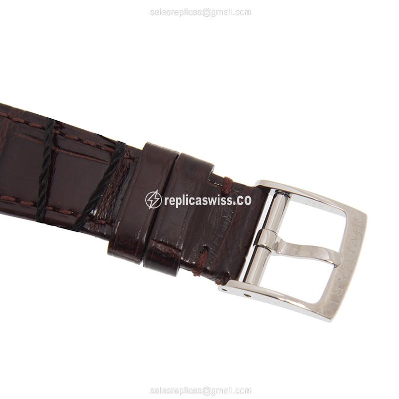 Bulgari BBL33C11SPGLC11/12 Replica - Automatic 18kt Rose Gold - Red Dial, Alligator Red Strap - View 4