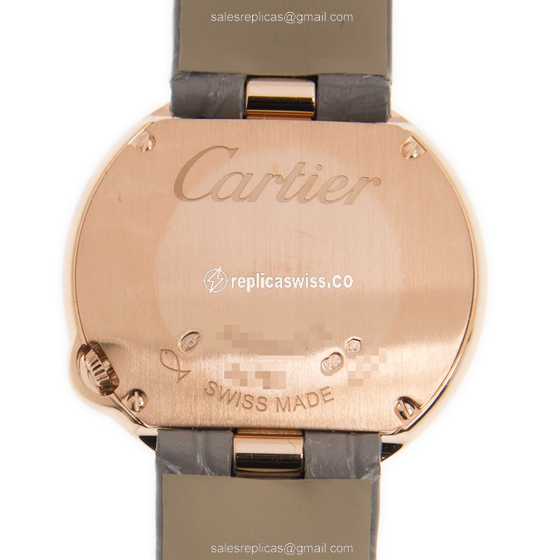 Cartier WJBL0008 BALLON BLANC DE CARTIER Quartz 18kt Rose Gold & Diamonds - View 3