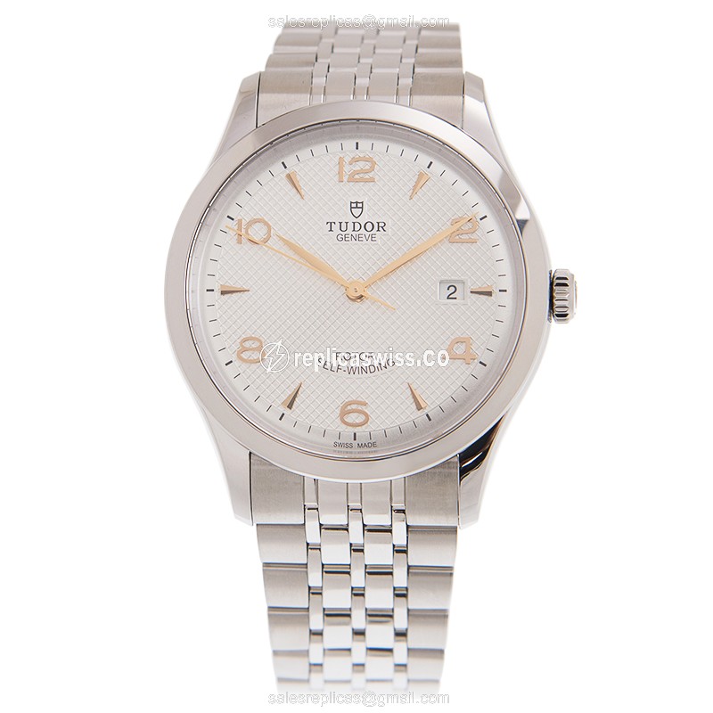 Tudor 91650-67070-SV Replica - Automatic - Silver - Steel Case & Strap - View 2